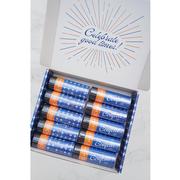 Royal and Orange 10-Pack Confetti Poppers